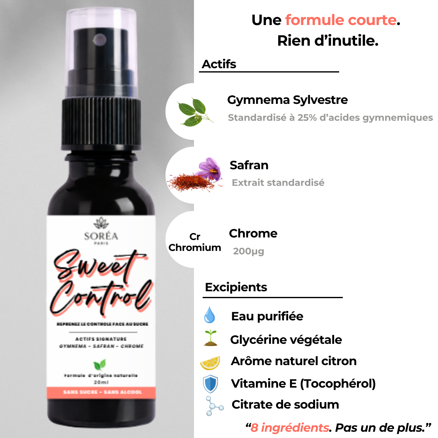 Sweet Control — Spray Sublingual | Soréa-Paris